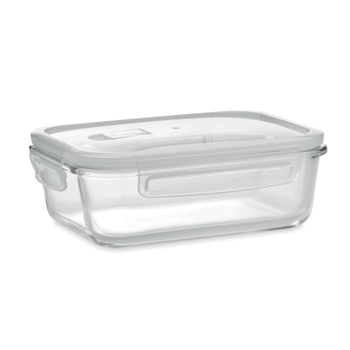 Logo trade promotional product photo of: Glass lunchbox & PP lid 900ml