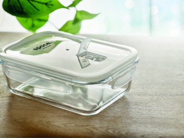 Logotrade promotional merchandise image of: Glass lunchbox & PP lid 900ml