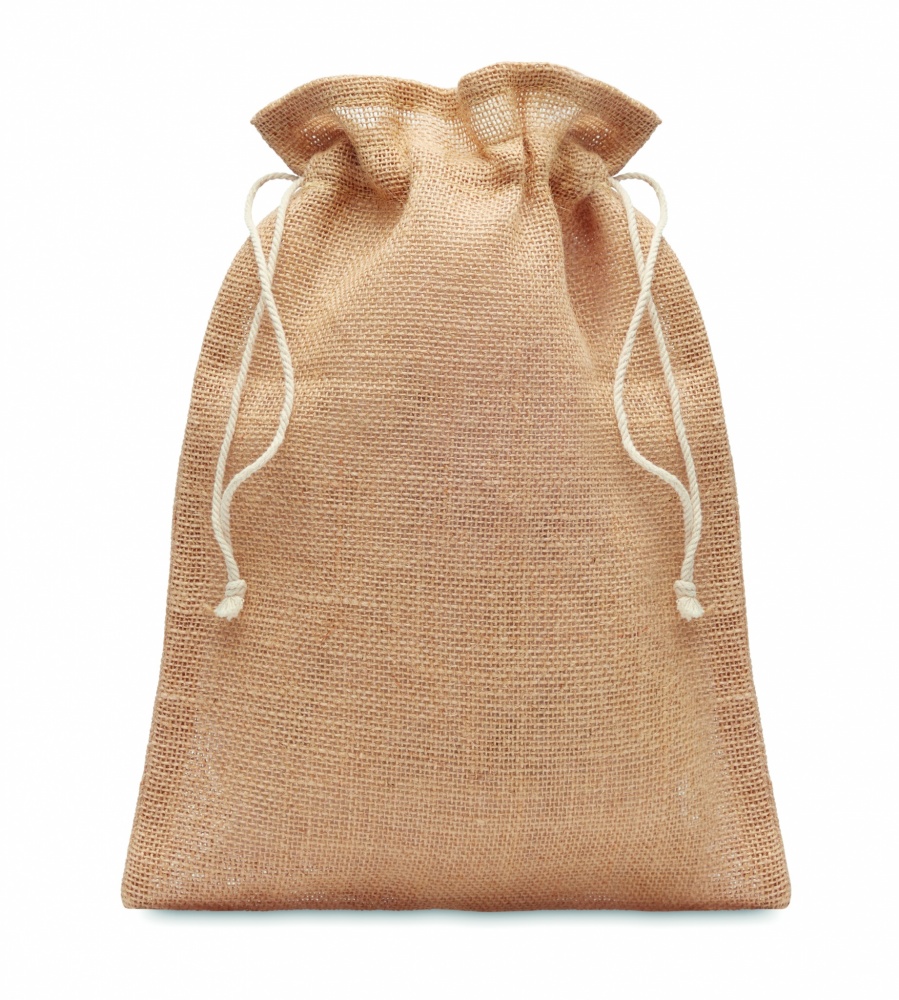 Logotrade advertising product picture of: Medium jute gift bag 25 x 32cm