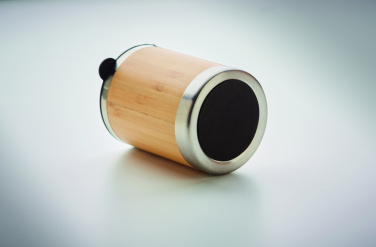 Logo trade promotional giveaway photo of: Tumbler in bamboo cover 250ml