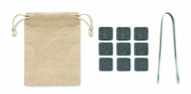 Logo trade promotional products image of: 9 stone ice cubes in box