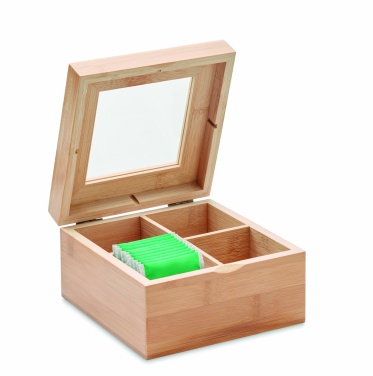 Logotrade promotional merchandise photo of: Bamboo tea box