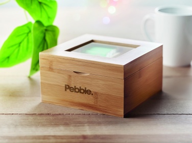 Logotrade business gift image of: Bamboo tea box