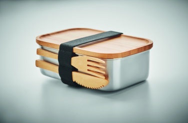 Logotrade corporate gift picture of: Stainless steel lunchbox 600ml