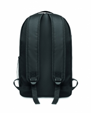 Logo trade promotional gifts picture of: Backpack in RPET & COB light