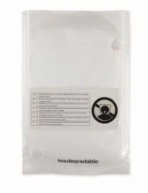 Logo trade corporate gifts image of: Biodegradable poncho and bag