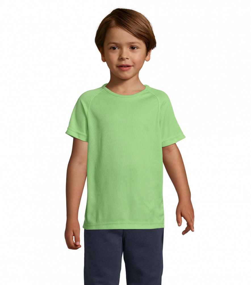 Logo trade advertising products image of: SPORTY KIDS T-SHIRT SPORT