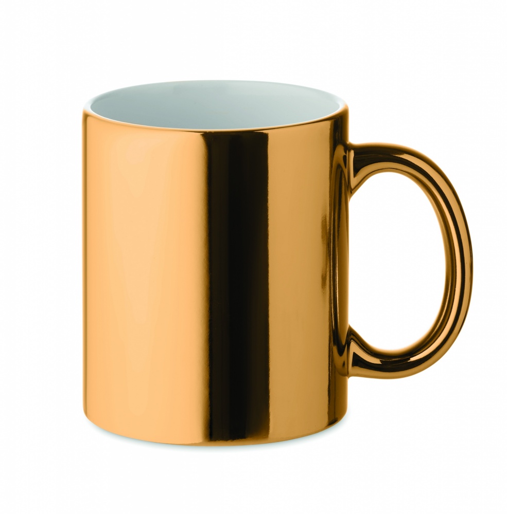 Logotrade advertising product image of: Ceramic mug metallic 300 ml