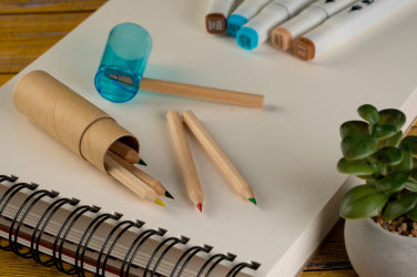 Logo trade advertising products picture of: Wooden crayons BECKY