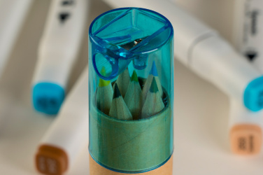 Logotrade promotional gift image of: Wooden crayons BECKY