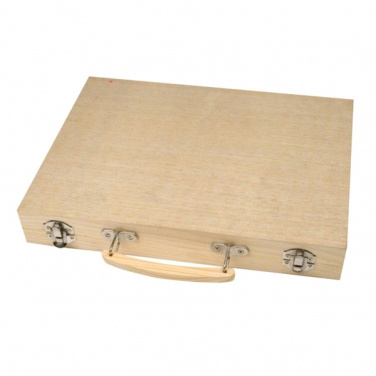 Logotrade promotional item picture of: Big wooden painting set MAXI