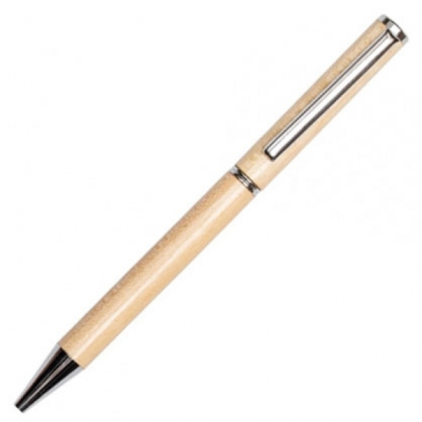 Logotrade corporate gift image of: Wooden ballpen HEYWOOD