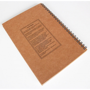 Logotrade promotional gift image of: A5 ECO Notepad KENTWOOD