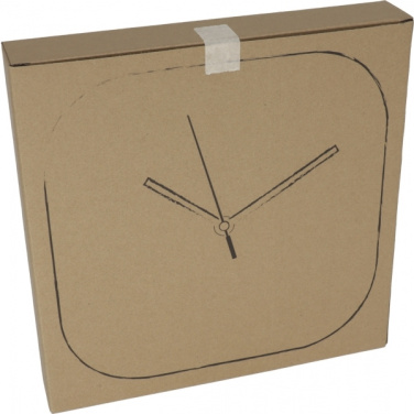 Logo trade advertising products image of: Wall clock with all over clock face BEL AIR