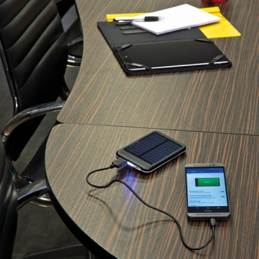Logo trade promotional giveaway photo of: Solar power bank PHILADELPHIA