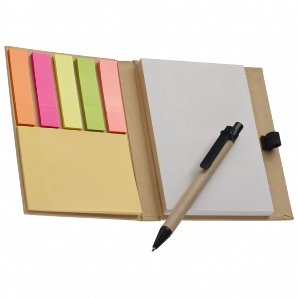 Logo trade corporate gifts image of: Adhesive note pad ST. LOUIS