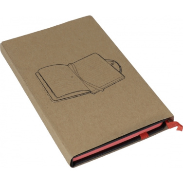 Logotrade promotional giveaway picture of: Notebook A6 ROSTOCK