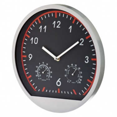 Logo trade promotional gifts image of: Wall clock BAGIO