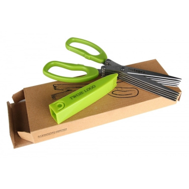 Logo trade promotional giveaways picture of: Chive scissors BILBAO
