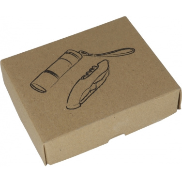 Logotrade promotional product image of: Set torch and pocket knife DOVER