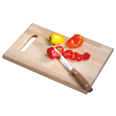 Logotrade promotional item picture of: Wooden board with knife LIZZANO
