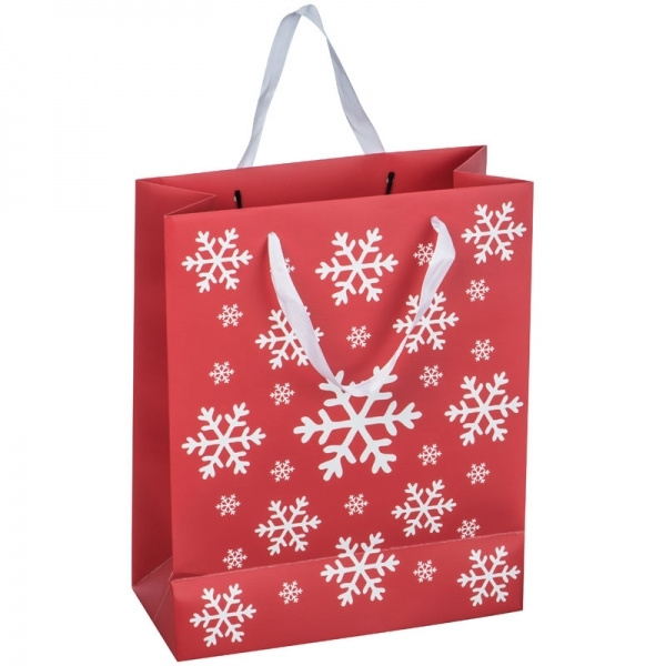 Logotrade promotional giveaway image of: Big Christmas paper bag ROMBAS