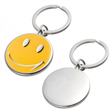 Logotrade promotional merchandise picture of: Keyring SMILE