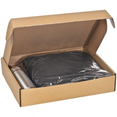 Logo trade promotional giveaways picture of: Set fleece blanket and thermal flask LIVERPOOL