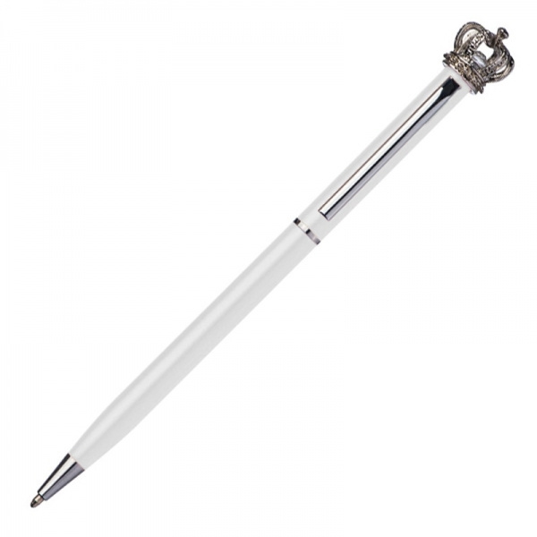 Logotrade promotional giveaway image of: Metal ballpen KINGS PARK