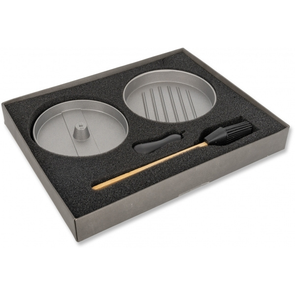 Logotrade promotional items photo of: Burger press with silicone brush TEXAS