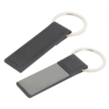 Logotrade promotional giveaway picture of: Keyring with mirror effect PENRITH