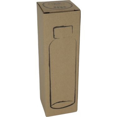 Logo trade promotional merchandise image of: Glass bottle KLAGENFURT 500 ml