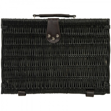 Logo trade promotional products image of: Picnic basket RIVA DEL GARDA