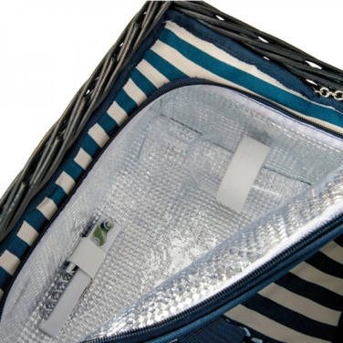 Logo trade promotional product photo of: Picnic basket RIVA DEL GARDA