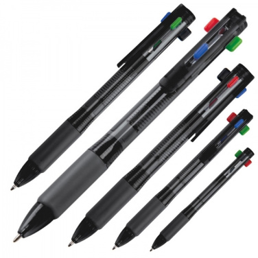 Logotrade business gifts photo of: Plastic ballpen 4in1 NEAPEL