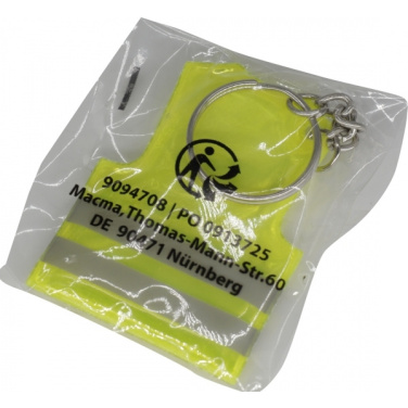 Logotrade promotional gift picture of: Keyring SPEEDY