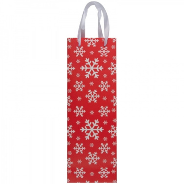 Logotrade promotional product image of: Wine bag in Christmas design LAPLAND