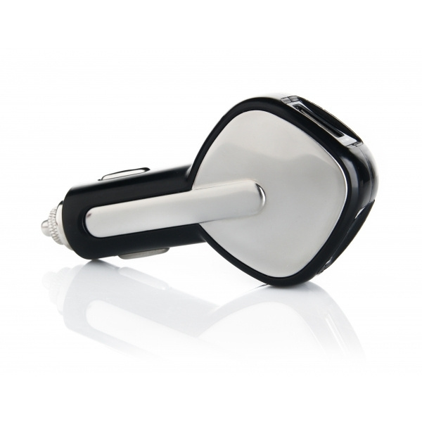 Logo trade advertising products image of: Dual USB Car Charger