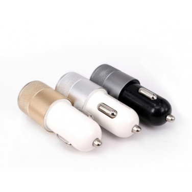 Logotrade promotional gift image of: Metal car charger