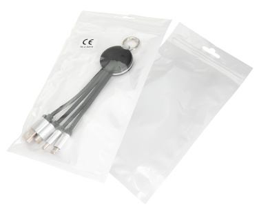 Logotrade promotional gift picture of: 3in1 cable with enlighted logo for engraving, RXD-368