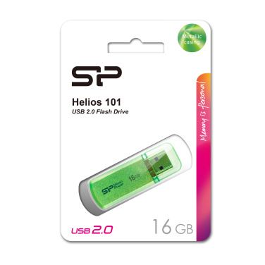 Logo trade promotional merchandise photo of: Pendrive silicon power helios 101 2.0