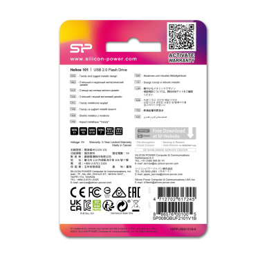 Logotrade corporate gifts photo of: Pendrive silicon power helios 101 2.0