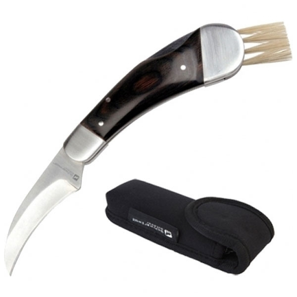 Logo trade promotional item photo of: Mushroom knife PILZ Schwarzwolf