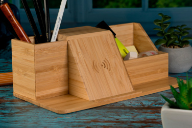 Logo trade promotional gift photo of: Desk organizer LUBLIN