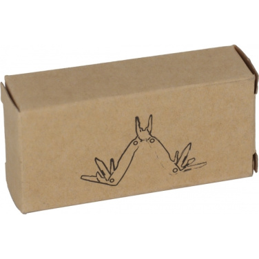 Logo trade business gifts image of: Multifunction tool bamboo LEEDS