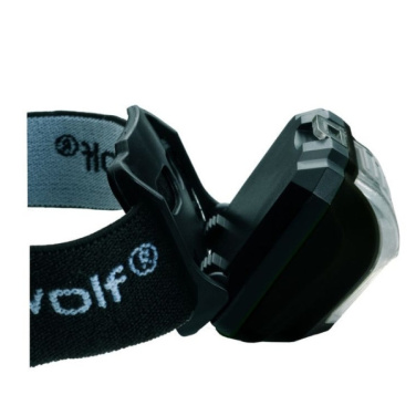 Logo trade promotional items picture of: Head lamp TRONADOR Schwarzwolf