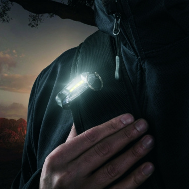 Logo trade business gifts image of: Small light POSO Schwarzwolf