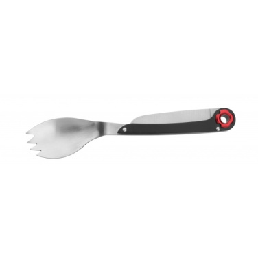 Logo trade corporate gifts image of: Multifunctional spoon LATEMAR Schwarzwolf