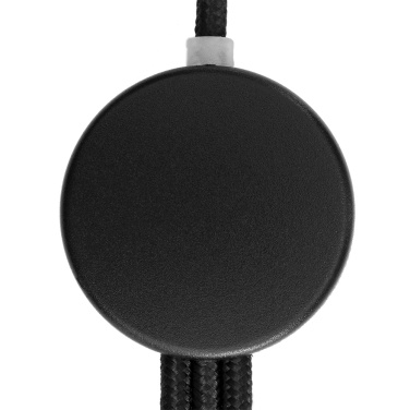 Logotrade business gift image of: 3in1 long cable with elighted logo for engraving, W201TG