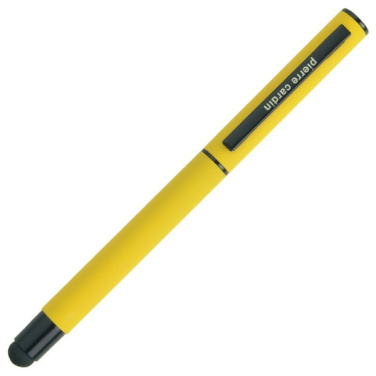 Logo trade business gifts image of: Roller touch pen, soft touch CELEBRATION Pierre Cardin